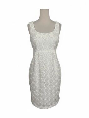 Phoebe Couture Crochet-Floral-Panel Petite/Women's Dress Size 2‎ NWT Retail $350